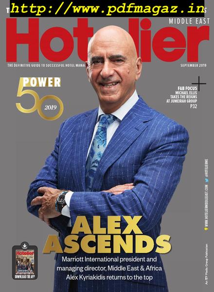 Hotelier Middle East – September 2019
