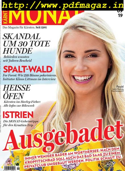 Karntner Monat – August 2019