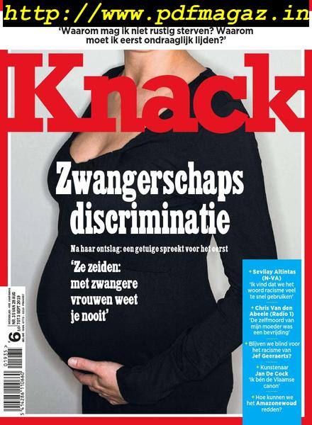 Knack Belgium – 28 Augustus 2019