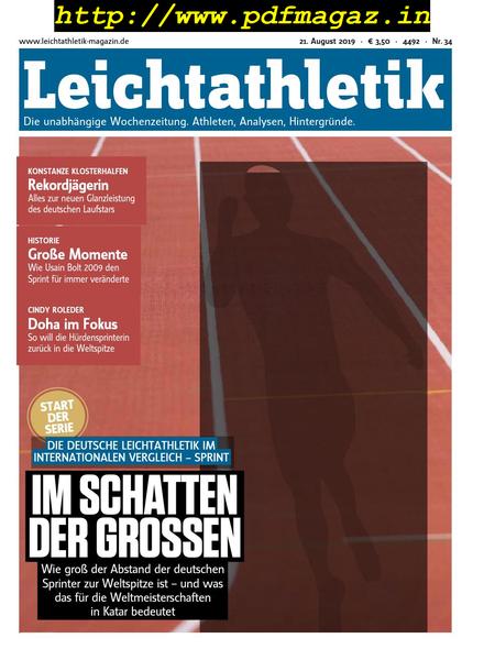 Leichtathletik – 21 August 2019
