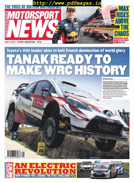 Motorsport News – July 31, 2019