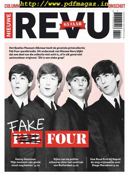 Nieuwe Revu – 21 augustus 2019