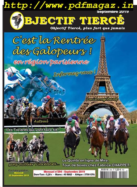Objectif Tierce – septembre 2019