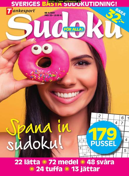 Sudoku fOr alla – 27 augusti 2019