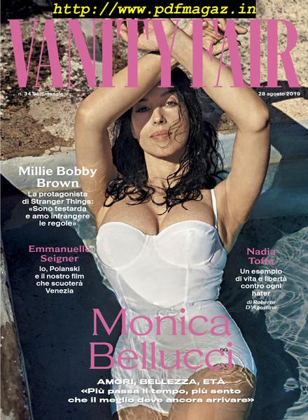 Vanity Fair Italia – 28 agosto 2019