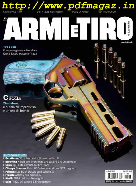 Armi e Tiro – Agosto 2019