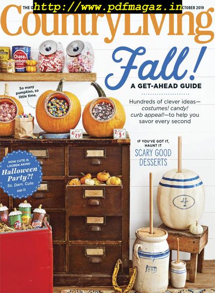 Country Living USA – October 2019