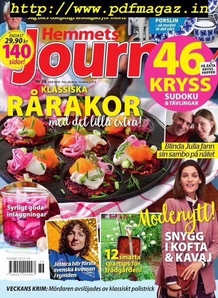 Hemmets Journal – 29 augusti 2019