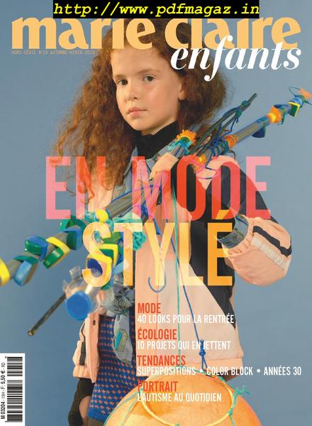 Marie Claire Enfants – aout 2019