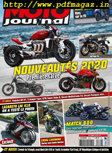 Moto Journal France – 28 aout 2019