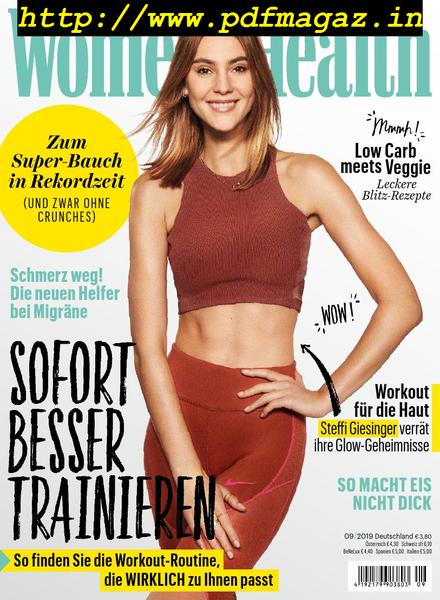 Women’s Health – August 2019