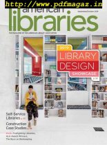 American Libraries – September 2019