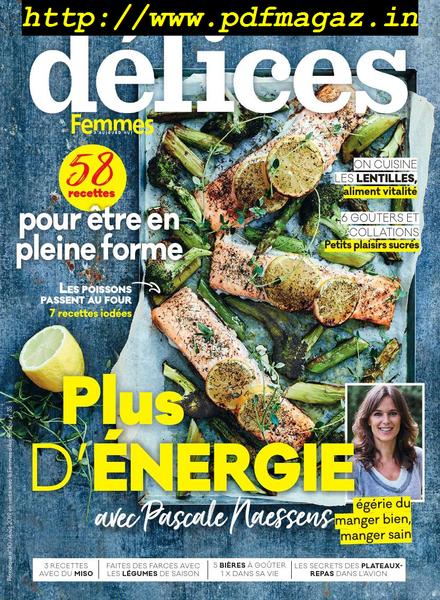 Delices de Femmes d’Aujourd’hui – N 10, 2019