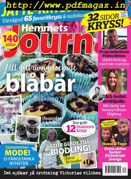 Hemmets Journal – 15 augusti 2019