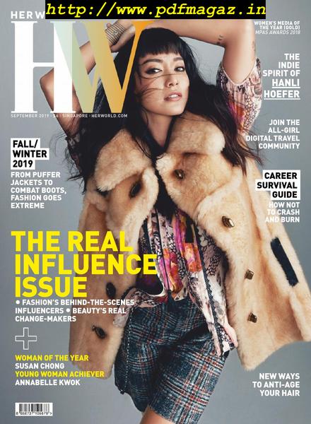 Her World Singapore – September 2019