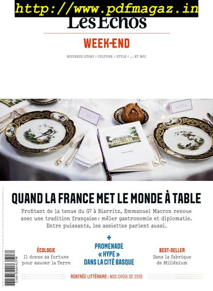 Les Echos Week-end – 23 Aout 2019