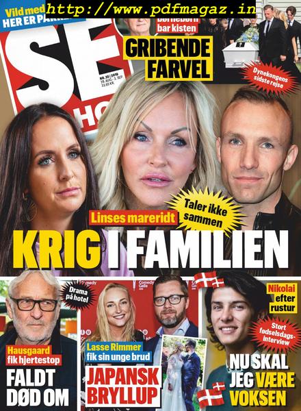 SE og HoR – 28 august 2019