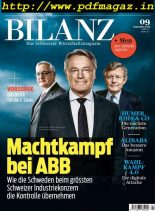 Bilanz – September 2019