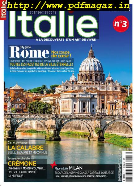 Direction Italie – septembre 2019