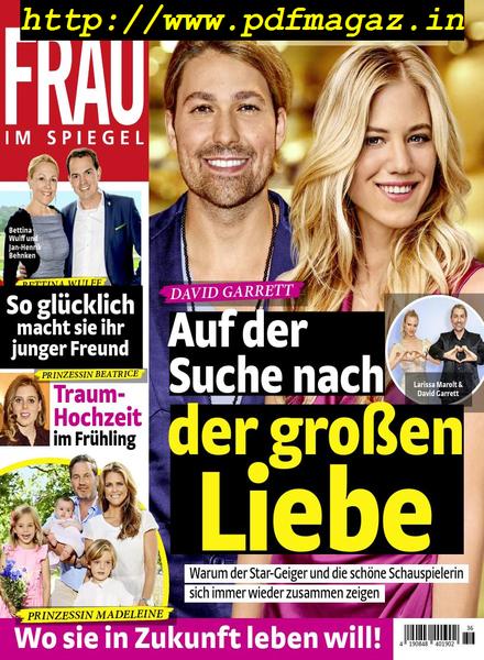 Frau im Spiegel – 28 August 2019