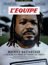 L’Equipe Magazine – 31 Aout 2019