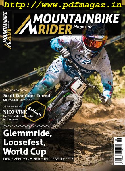 Mountainbike Rider – September 2019