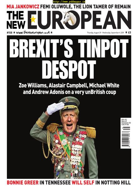 The New European – 29 August 2019