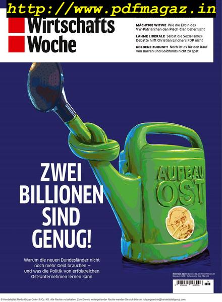 Wirtschaftswoche – 31 August 2019