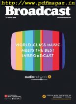 Broadcast Magazine – 22 August 2019