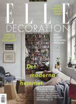 ELLE Decoration – 27 augusti 2019