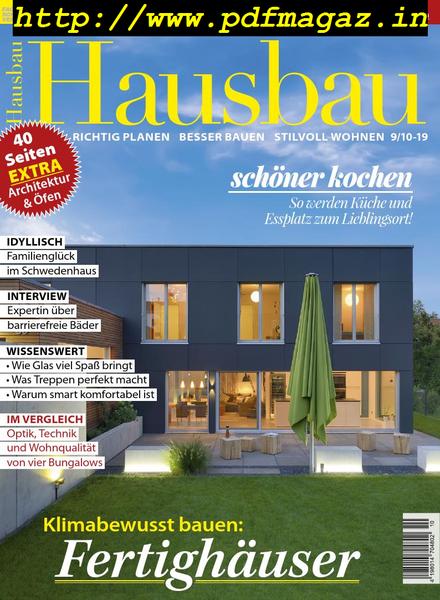 Hausbau – August 2019