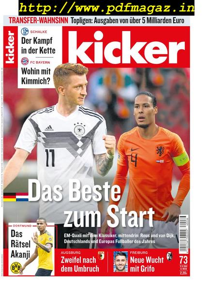 Kicker – 05 September 2019