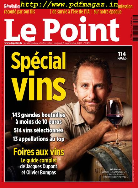 Le Point – 05 septembre 2019