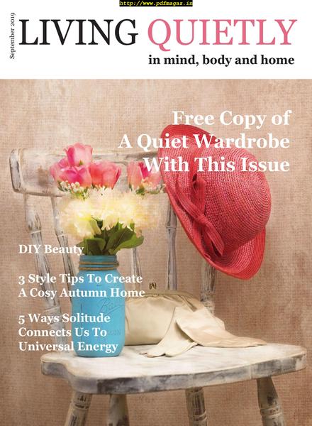 Living Quietly Magazine – August 2019