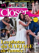 Closer France – 06 septembre 2019