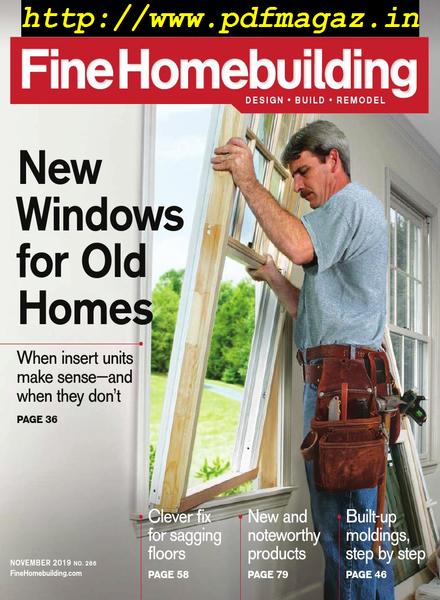 Fine Homebuilding – November 2019