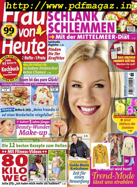 Frau von Heute – 30 August 2019