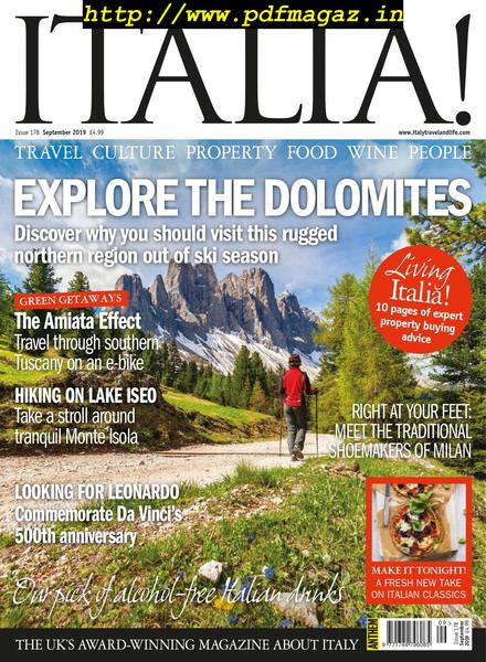 Italia! Magazine – September 2019