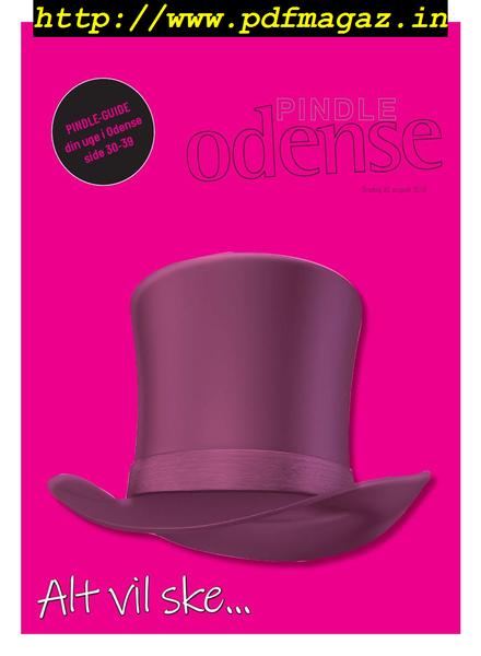 Pindle Odense – 20 august 2019
