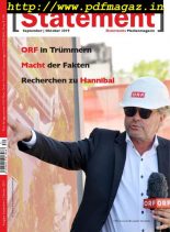 Statement – September 2019