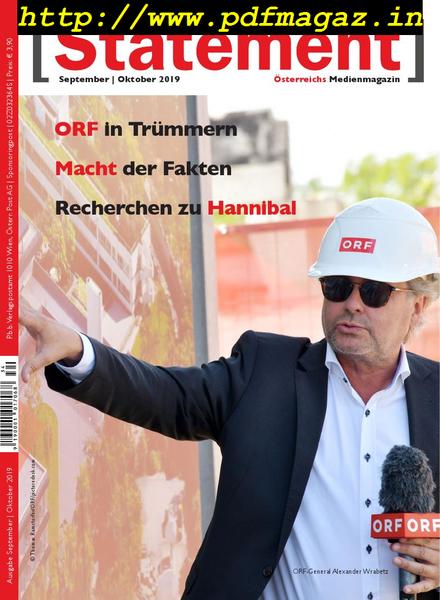 Statement – September 2019