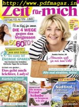 Zeit fur Mich – September 2019