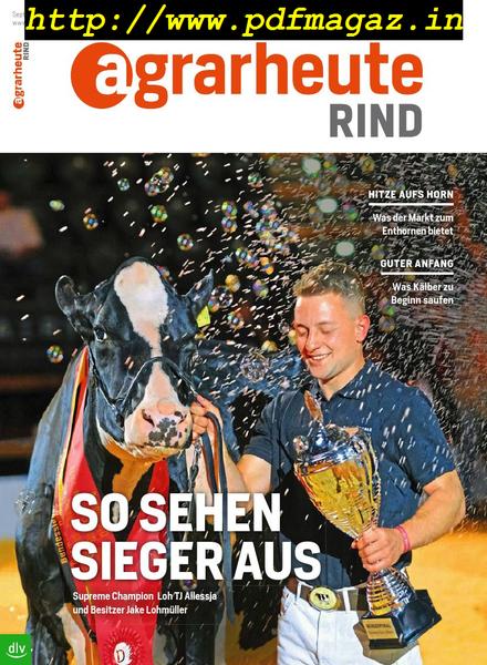 Agrarheute – August 2019