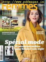 Femmes D’Aujourd’Hui – 5 Septembre 2019