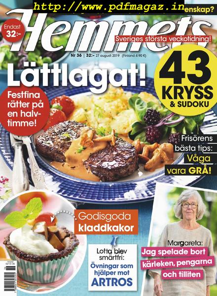 Hemmets Veckotidning – 27 augusti 2019