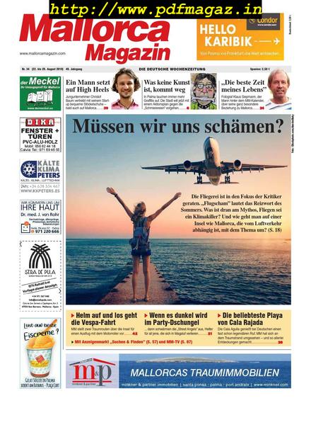 Mallorca Magazin – 22 August 2019