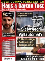 Haus & Garten Test – August 2019