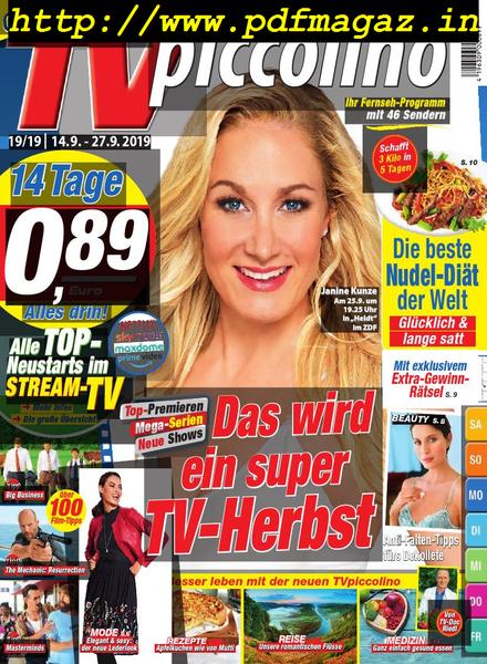TV Piccolino – 14 September 2019
