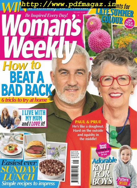 Woman’s Weekly UK – 27 August 2019