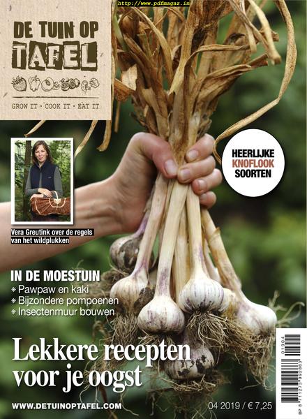 De Tuin op Tafel – september 2019